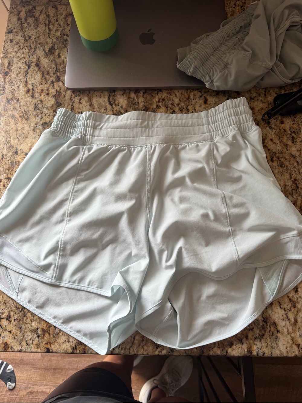 Hotty Hot Lululemon light blue shorts